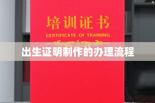 肃北出生证明制作的办理流程