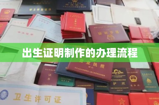 肃北出生证明制作的办理流程