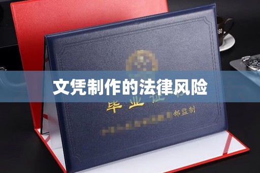 肃北文凭制作的法律风险