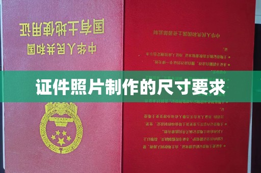 肃北证件照片制作的尺寸要求